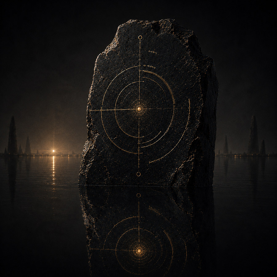 The Object, Cosmic Interjections monolith artifact